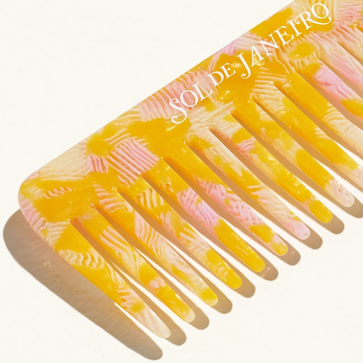 SOL Yellow Wide Tooth Comb | Online Exclusive, Limited Edition