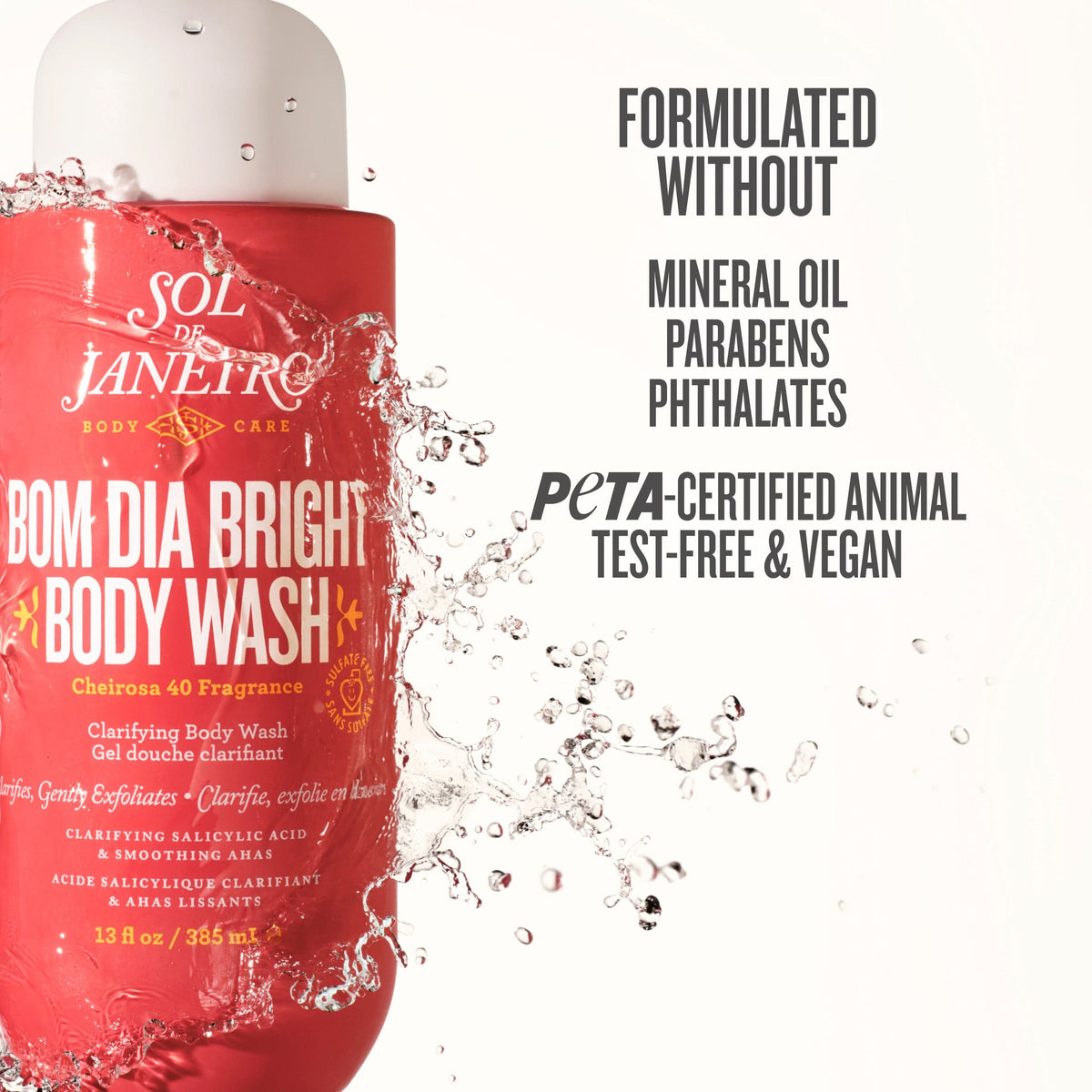 Bom Dia Bright™ Clarifying AHA BHA Body Wash