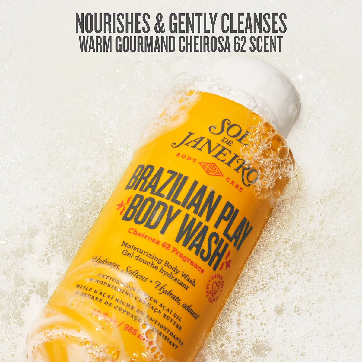 Brazilian Play Moisturizing Shower Cream-Gel