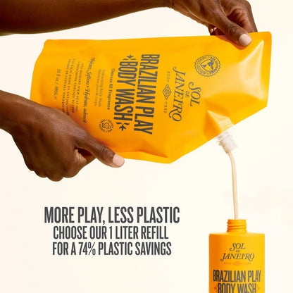 Brazilian Play Moisturizing Shower Cream-Gel